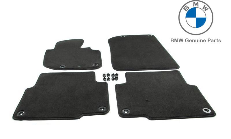 82549402277_A Original BMW E36 Velour Floor Mats Karpet Dasar Bludru Anthracite - Image 1