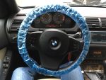 Original BMW Cover Sarung Stir Kemudi Steering Wheel Protector Mobil - Image 3
