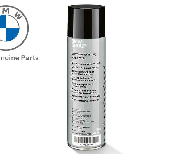 Original BMW Brake Disc Drum Cleaner Acetone Free 500ml 83195A260A6
