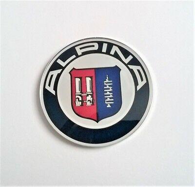 Original BMW Alpina Wheel Hub Caps Badge Emblem Dop Roda 50,8mm