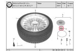 Original BMW Alpina Wheel Hub Caps Badge Emblem Dop Roda 50,8mm - Image 6