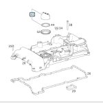 Original Mercedes W204 M271 Engine Oil Cap Tutup Oli Mesin - Image 5