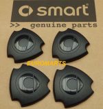 4x Dop Roda Smart Fortwo Center Hub Caps for Steel Wheels 450 451 452