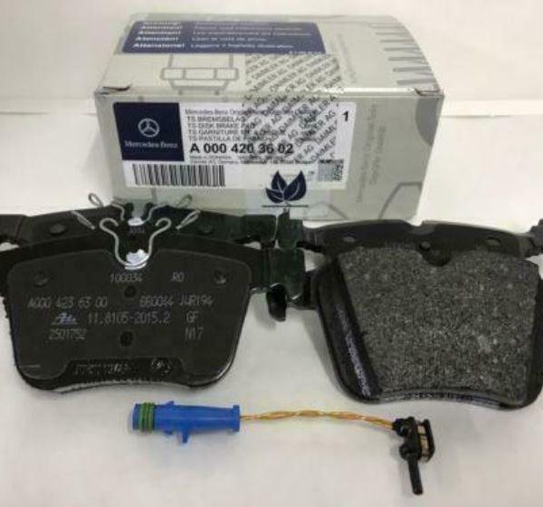 Original Mercedes Benz W205 C Class Brake Pads Kampas Rem Belakang