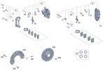 Original Mercedes W212 E X253 GLC C257 CLS Brake Pads Kampas Rem Depan - Image 4