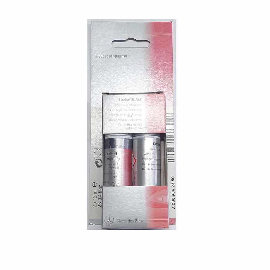 A00098623507992_A Original Mercedes Selenite Grey Met 7992 Touch Up Paint Cat Oles Mobil - Image 1
