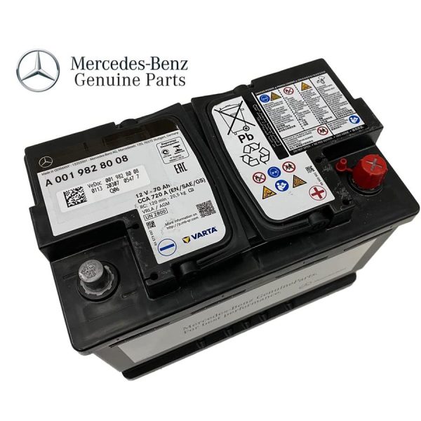 Original Mercedes Benz Starter Battery Aki 70Ah 12V