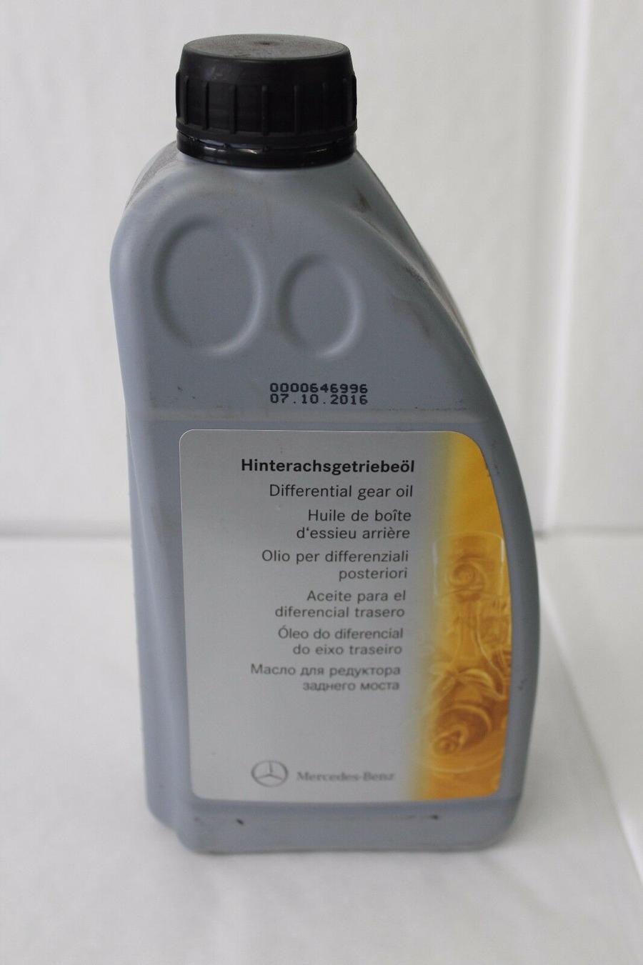 A0029890203/09_A Original Mercedes Benz Hypoid Gear Oil Oli Gardan A0029890203 - Image 1