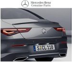 Original Mercedes Benz C118 CLA Class AMG Rear Carbon Fiber Spoiler Belakang