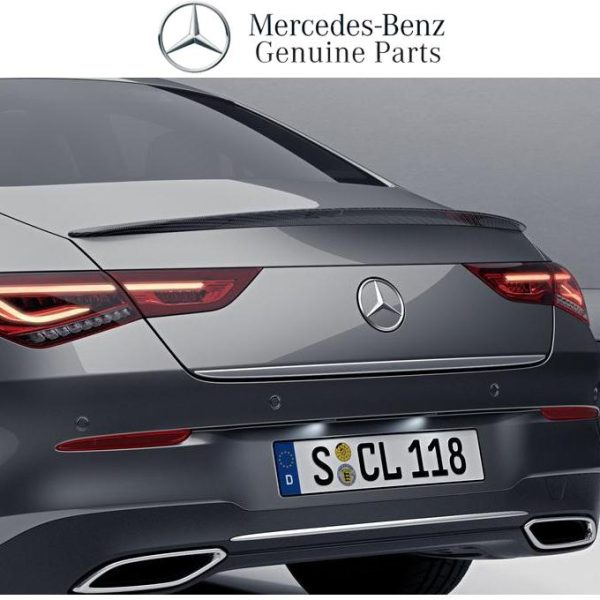 Original Mercedes Benz C118 CLA Class AMG Rear Carbon Fiber Spoiler Belakang