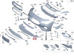 Original Mercedes C118 CLA Class Cover Penutup Kolong Bawah Mesin Bemper Depan A1188856103 - Image 4