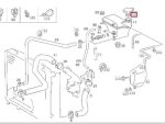 Original Mercedes Benz W124 E Tutup Tabung Expansion Tank Air Radiator - Image 4