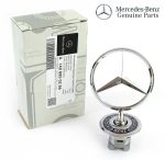 Original Mercedes W140 S Class Emblem Logo Kap Mesin Berdiri Depan
