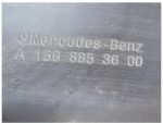 Mercedes W156 X156 GLA Cover Penutup Kolong Bawah Mesin Bemper Depan A1568850036 - Image 4