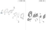 Original Mercedes Benz W164 W251 Lampu Sen Spion KIRI - Image 3