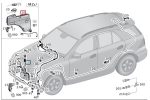 Mercedes X166 W166 ML GLE Washer Reservoir Tabung Tangki Air Wiper