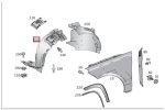 Original Mercedes Benz X166 GL Class Fender Linder Depan KANAN - Image 3