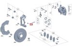 Original Mercedes W205 C Class Wear Sensor Kampas Rem A1695401617 - Image 5