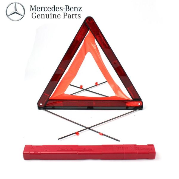 Original Mercedes Warning Triangle - Segitiga Pengaman Darurat Mobil