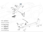 Original Mercedes Benz R172 SLK Trim Panel Pilar A Exterior KIRI - Image 6