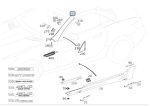 Original Mercedes Benz R172 SLK Trim Panel Pilar A Exterior KANAN - Image 4