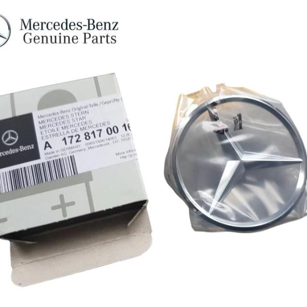 Original Mercedes R172 SLK Logo Emblem Bagasi Belakang A1728170016