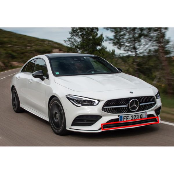 Original Mercedes C118 CLA Trim Strip Lis Grill Bemper Depan AMG Line