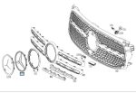 Original Mercedes Benz W177 W118 C118 X118 W247 X247 Logo Gril Depan - Image 5