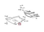 Original Mercedes W203 Cover Panel Tutup Kolong Bawah Mesin Depan - Image 5