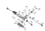 Original Mercedes W204 C Class Outer Tie Rod Dalam ( Kiri atau Kanan ) - Image 4