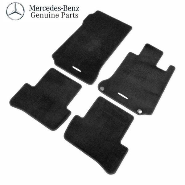 Original Mercedes Benz W204 C Class Karpet Textil Bludru