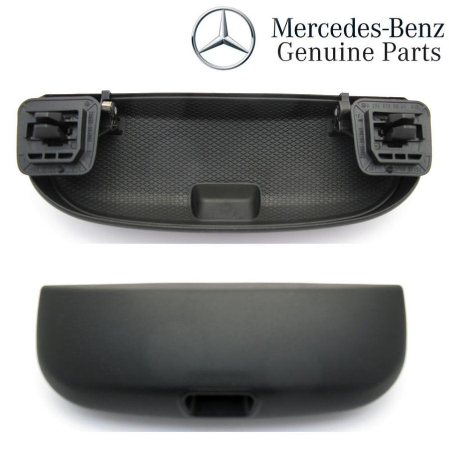A2048100041_A Mercedes W204 W212 W218 Tempat Penyimpanan Kacamata Sunglasses - Black - Image 1