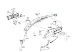 Mercedes Benz W204 Wiper Deck Cover Talang Air Bawah Wiper