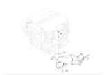 Original Mercedes W205 C C238 E Engine Mounting Mesin M274 - KANAN - Image 3
