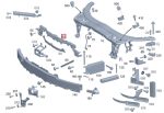 Mercedes W205 Mounting Console Bracket Lampu Depan A2056204101 - Image 3