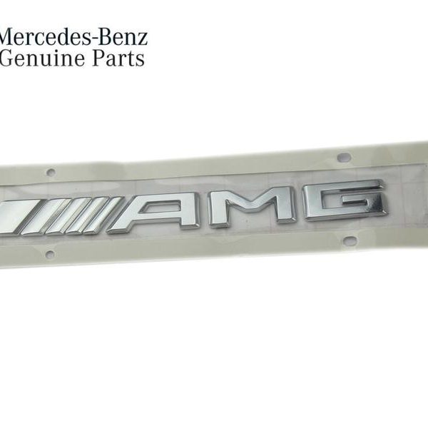 Original Mercedes W205 C63 C43 AMG Logo Emblem Bagasi Belakang