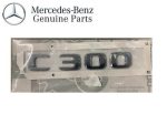 Original Mercedes Benz W205 C300 Model Plate Emblem Badge Bagasi
