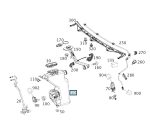 Original Mercedes W205 Washer Fluid Reservoir Tabung Tangki Air Wiper - Image 3
