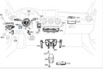 Original Mercedes W205 Steering Wheel Control Unit Stalk Switch Stir - Image 4