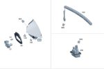 Original Mercedes W205 C Sedan Tail Light Lampu Rem Belakang KANAN - Image 4