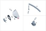 Original Mercedes W205 LCI Facelift Lampu Rem Stop Lamp Belakang KIRI - Image 5