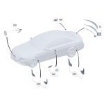 Original Mercedes W206 C Class Rear Spoiler Attachment Duck Tail - Image 4
