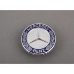Original Mercedes Benz W205 C Class Flat Emblem Logo Kap Mesin Depan