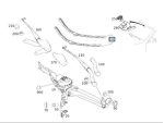 Original Mercedes W212 E Class 2014 Wiper Karet Penghapus Kaca Mobil - Gambar 3