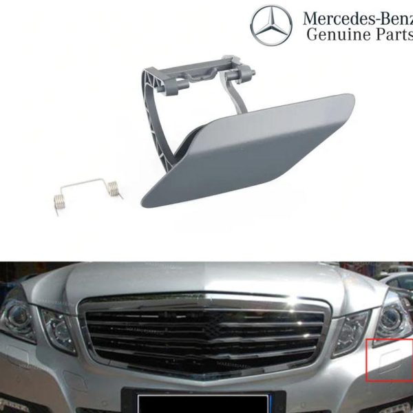 Original Mercedes W212 E Pre-LCI Headlamp Washer Nozzle Cover KIRI