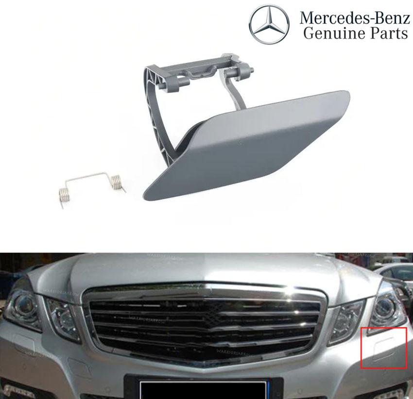 A2128600108_A Original Mercedes W212 E Pre-LCI Headlamp Washer Nozzle Cover KIRI - Image 1