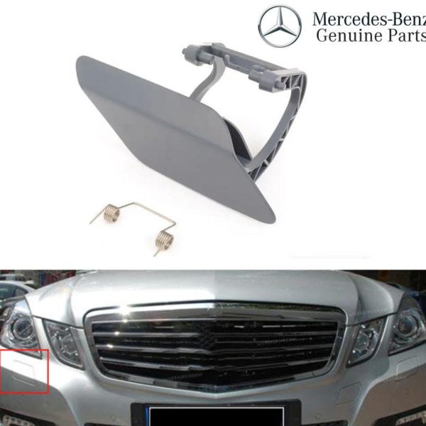 Original Mercedes W212 E Pre-LCI Headlamp Washer Nozzle Cover KANAN