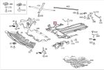 Mercedes W205 Cover Penutup Kolong Mesin Transmisi M264 M274 - Gambar 3