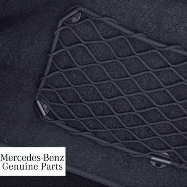 Mercedes W205 C W213 E Luggage Net Jaring Penyimpanan Interior Depan