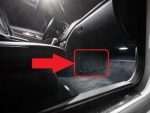 Mercedes W205 C W213 E Luggage Net Jaring Penyimpanan Interior Depan - Image 4